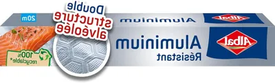 Productafbeelding van Aluminium Folie voor Oven en Barbecue - 20 m Scheurvast en Temperatuurbestendig