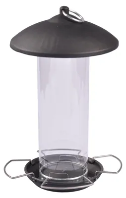 Produktbild von BURI Vogelfuttersäule Vogelfutterstation Vogelfutterspender Futterplatz Futtersäule