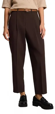 Produktbild von TOM TAILOR Damen Taillierte Hose in Barrel Fit – Größe 42W / 28L