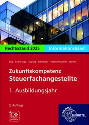 Produktbild von Zukunftskompetenz Steuerfachangestellte Infoband 1. Ausbildungsjahr