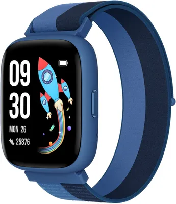 Produktbild von BIGGERFIVE Kinder Smartwatch mit Pulsmesser 80 Sportmodi 1.8" Touchscreen Schlafmonitor Spiele Fitness Tracker für Jungen & Mädchen