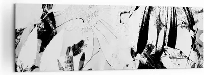 Produktbild von Bild auf Leinwand - Leinwandbild - Abstraktion modern - 160x50cm - Wand Bild - Wanddeko - Leinwanddruck - Bilder - Kunstdruck - Wanddekoration - Leinwand bilder - Wandkunst - AB160x50-3509
