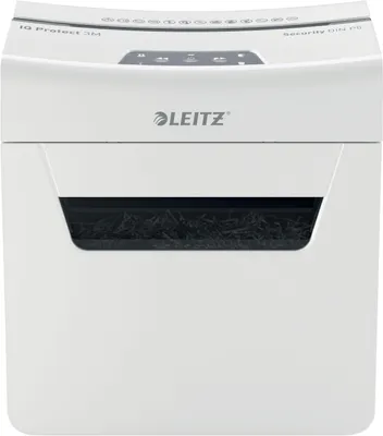 Produktbild von Leitz 80930000, Mikrogeschnittene Zerkleinerung, 2 x 15 mm, 10 l, 125 Blätter, 55 dB, Berührung
