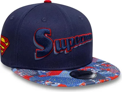 Zdjęcie produktu dla Czapka New Era 9Fifty Snapback Kinder – SUPERMAN granatowa – młodzieżowa