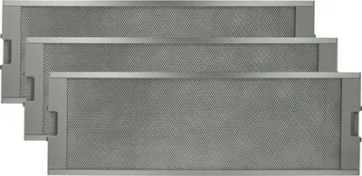 Produktbild von vhbw 3x Filter Metallfettfilter kompatibel mit Miele DA 262 I, DA 263 I, DA 263 I EXT Dunstabzugshaube, Metall