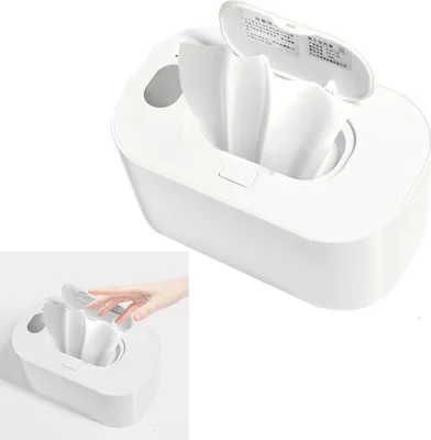 Obrázek produktu pro Dávkovač vlhčených ubrousků Topení Top Heating Lock Vlhkost Velkokapacitní ohřívač dětských ubrousků Bílá konstantní teplota