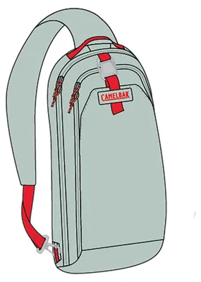 Produktbild von Camelbak Arete Sling 8, silver mist