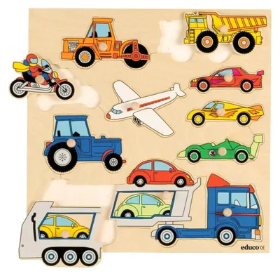 Image de Educo Véhicules ? 11 pièces de puzzle