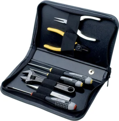 Produktbild von Bahco Werkzeugtasche mit Reißverschluss für den Allzweckeinsatz - 7-tlg.