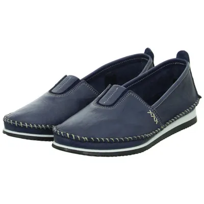 Immagine prodotto di Andrea Conti scarpe slip-on donna pelle liscia bluTaglia:40