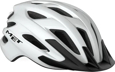 Produktbild von MET Crossover White M (52-59 cm) Fahrradhelm