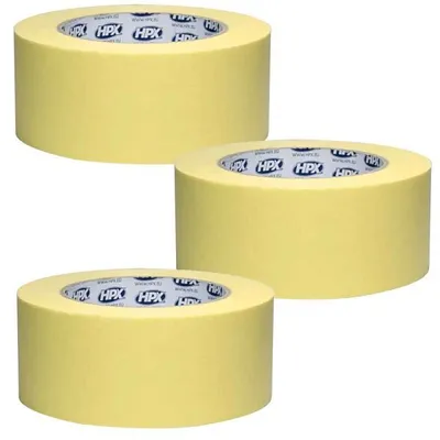 Produktbild von Presto HPX Abdeckband weiß 60°, 50 mm, 3x 50m-Rolle