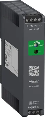 Zdjęcie produktu dla Schneider Electric ABLS1A24031, Transformator PS, 27 mm, 102 mm, 123,6 mm, 220 g, 160 mm