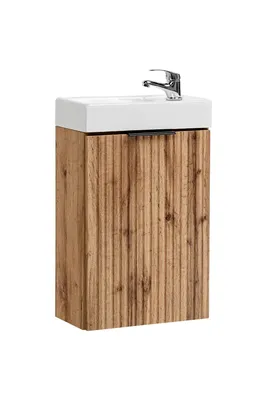 Zdjęcie produktu dla Szafka łazienkowa 40cm z drzwiami - meble do łazienki, funkcjonalna szafka