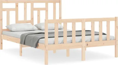 Obrázek produktu pro vidaXL Postel z masivu bez matrace 120x200 cm borovice
