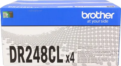Immagine prodotto di brother DR-248CL tamburo nero, ciano, magenta e giallo