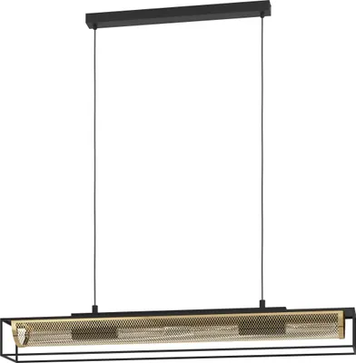 Produktbild von EGLO NOHALES, Schwarz, Messing, Stahl, Universal, IP20, I, E27