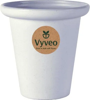 Obrázek produktu pro Vyveo – květináč Skara – světle šedý – 13 x 13