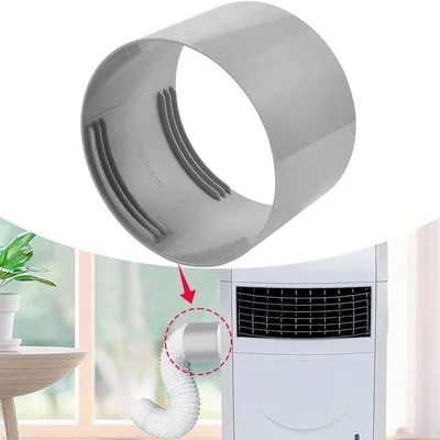 Immagine prodotto di Adattatore per tubo di scarico Unyqoos® da 150 mm – connettore universale per condizionatori portatili e sistemi di ventilazione, materiale resistente e flessibile, facile da installare