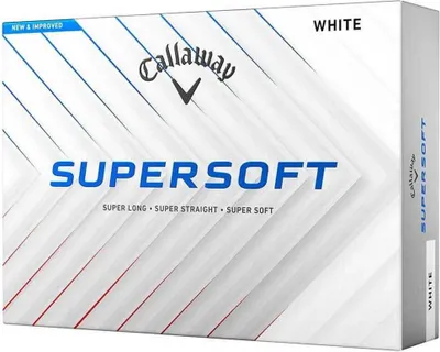 Produktbild von Callaway Supersoft Golfball (1 Dutzend) 12 Stück Weiss
