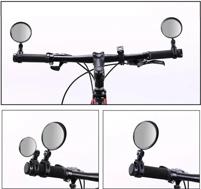 Produktbild von Fahrradspiegel - 360 Grad drehbar - 2 Stück - universell