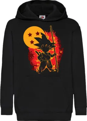 Immagine prodotto di Felpe con cappuccio per bambini Dragon Anime Manga Ball Z Goku 23, 9-11 Jahr - 140 / Noir