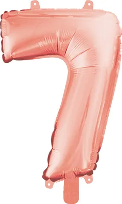 Produktbild von Folienballons Ziffer '7'