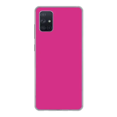 Obrázok produktu pre Kryt mobilného telefónu pre Samsung Galaxy A71 Fuchsiová - Neón - Farby Silikónové mäkké puzdro