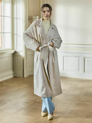 Produktbild von Orsay Beigefarbener Damen-Trenchcoat 42