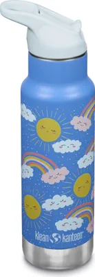 Produktbild von Kid Kanteen Classic Narrow Vakuumisoliert (Flip Sport Cap) 355 ml mehrfarbig blau - Farbe Rainbows