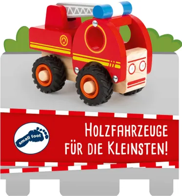 Produktbild von small foot Topper Trayregal Holzfahrzeuge