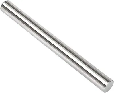 Produktbild von Famanu Edelstahl-Teigrolle mit Antihaftbeschichtung – 43 cm – Für Pizzateig, Kekse und Torten