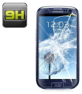 Produktbild von 6x 9H Hartglasfolie für Samsung Galaxy S3 Mini Panzerfolie Displayglas HD KLAR Panzerglas Schutzfolie
