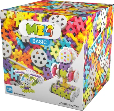 Obrázok produktu pre Oblátkové bloky Meli Constructor 400ks
