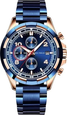 Produktbild von Mini Focus TY-23934 Herrenuhr - Stilvoll in Blau KP23934