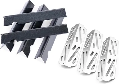 Productafbeelding van Solidchoice - Warmteplaat en Flavorizer Bars Set voor Barbecues