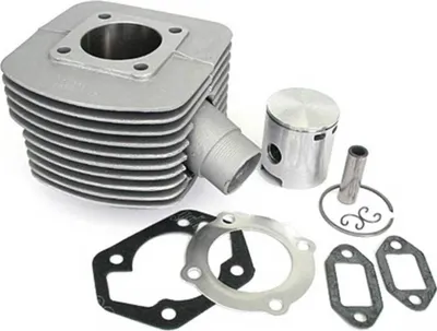 Imagen del producto de Juego de cilindros de 50cc, con un diámetro de 39mm, para motores Zündapp refrigerados por ventilador, modelos C 50 Sport 441 517 / KS 50 Super 515 516 / R RS 50 561