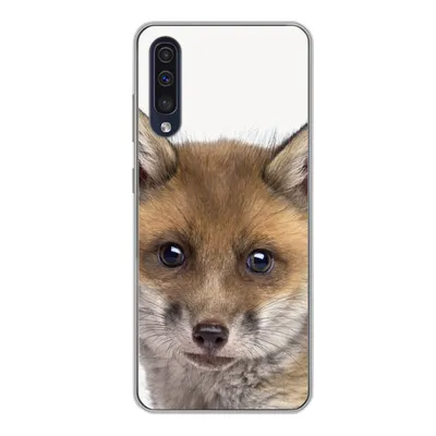 Produktbild von MuchoWow® Handyhülle Schutzhülle Hülle für Samsung Galaxy A50 Fuchs - Tiere - Jungtier - Jungen - Mädchen - Kind Silikon Softcase Handy Hülle - Mobiltelefonhülle