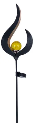 Produktbild von LED Solarleuchte, IP44, Erdspieß, Flammenoptik, H 90cm