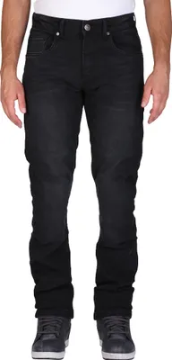 Productafbeelding van Modeka Glenn 2 motorbroek, zwart, model kort, maat 40