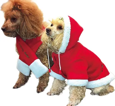Produktbild von HorseGuard Weihnachtsmantel für Hunde im Winter-Weihnachtslook in M