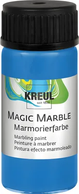 Immagine prodotto di KREUL vernice marmorizzante "Magic Marble" blu 20 ml in barattolo
