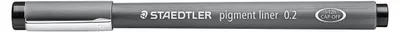 Productafbeelding van Fineliner pigmentstift, zwart, verpakking van 10 stuks
