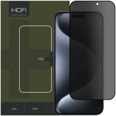 Produktbild von Hofi Anti Spy Glass Pro+ Privatisierendes Glas Iphone 15 Pro Privatsphäre