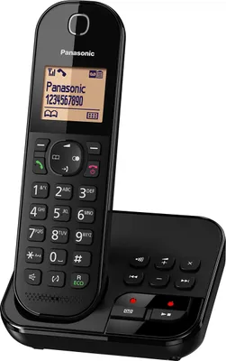 Produktbild von Panasonic KX-TGC420GB Bezdrátový telefon se záznamníkem černý