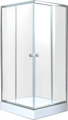 Produktbild von Invena | Duschkabine Parla - Transparent - 180 x 90 x 90 Cm - Chromprofile - Sicherheitsglas