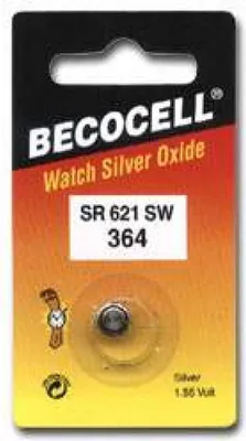 Produktbild von 381, Varta 381, SR55, SR1120SW Knopfzelle für Uhren etc.