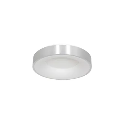 Produktbild von Steinhauer Deckenleuchte Ringlede 1-flammig Silber 30x30cm