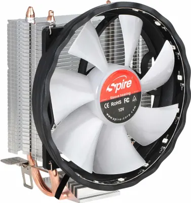 Produktbild von Spire XERUS 200, Ventilator, 12 cm, 800 RPM, 1500 RPM, Schwarz, Silber