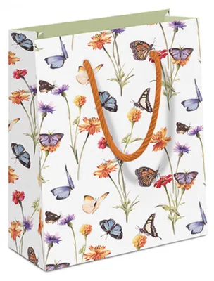 Productafbeelding van Ambiente Vlinderentuin, cadeauverpakking, 22,5x17x9 cm, wit